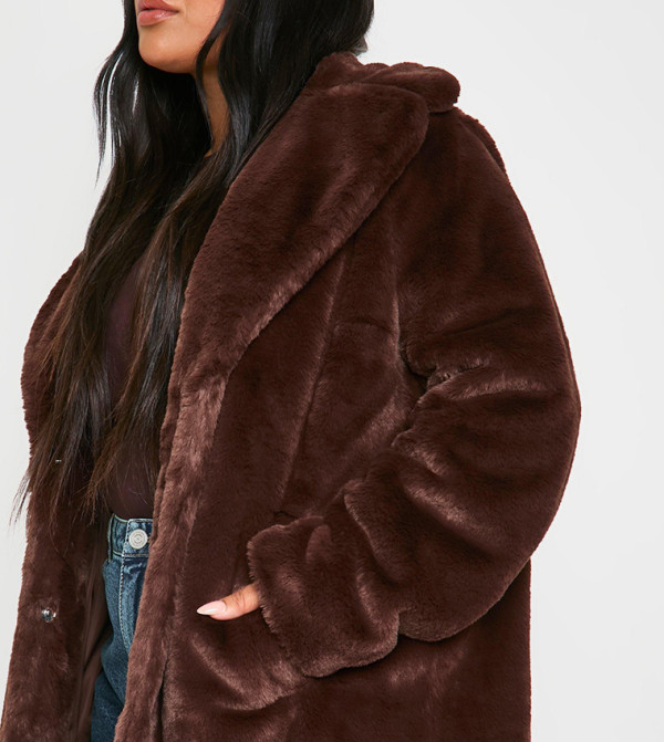 boohoo - Outlet  Jackets & Coats - Brown Jackets & Coats