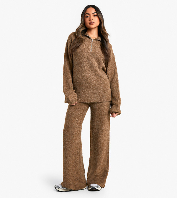 بوهو - إكسبرس  أطقم ملابس - جلد الجمل Co-Ord Set