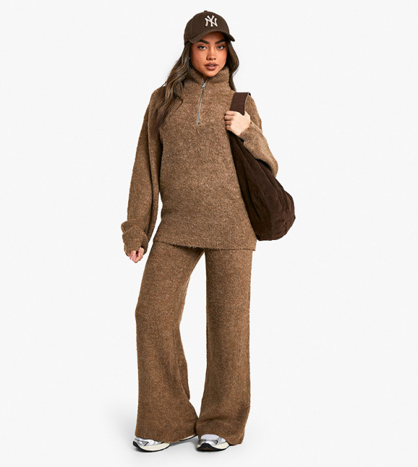 بوهو - إكسبرس  أطقم ملابس - جلد الجمل Co-Ord Set