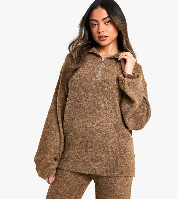 بوهو - إكسبرس  أطقم ملابس - جلد الجمل Co-Ord Set