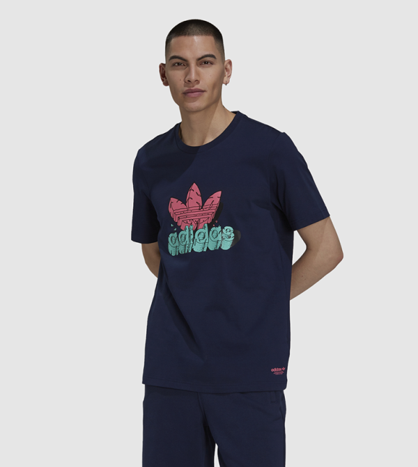 اديداس اديداس اورجينال - أزرق T-shirts