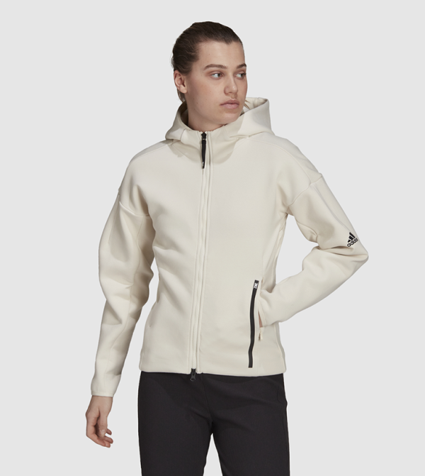 Adidas Sports - White Casual Jackets