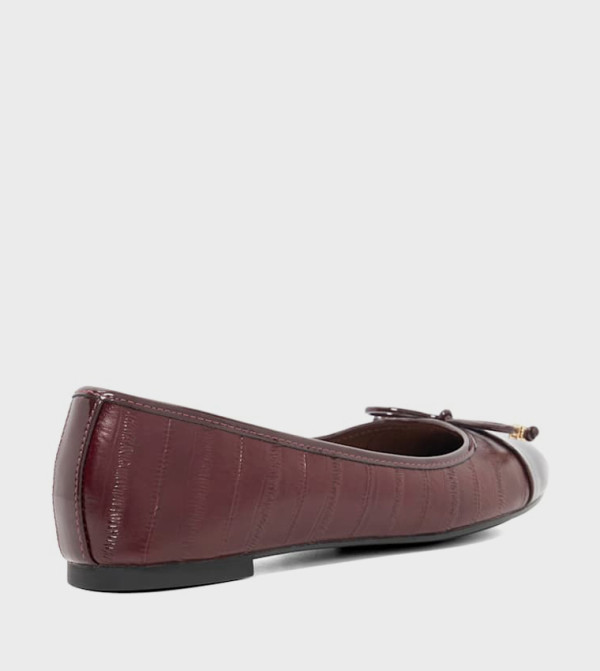 Dune London  Ballerinas - Burgundy undefined