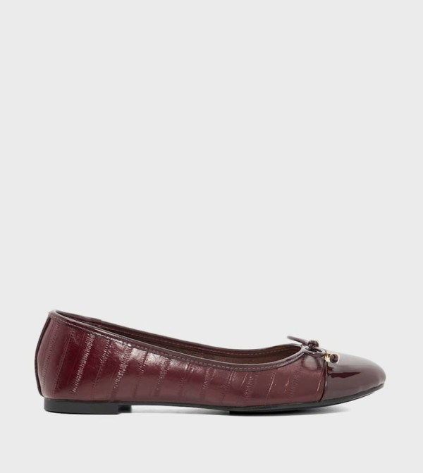 Dune London  Ballerinas - Burgundy undefined
