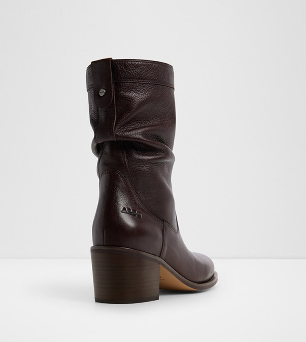 ألدو  أبوات - بني  Mid Calf Boots