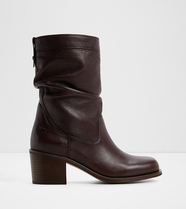 ألدو  أبوات - بني  Mid Calf Boots