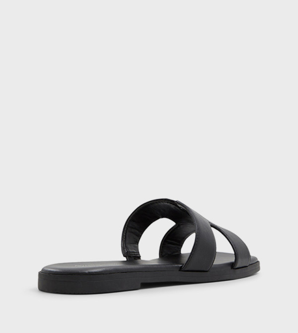 Call it Spring  Shoes - Black Flat Sandals