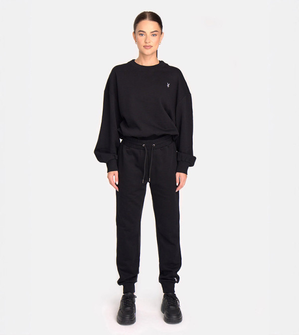 Cardio Bunny Cardio Bunny - BLACK Track Pants & Joggers