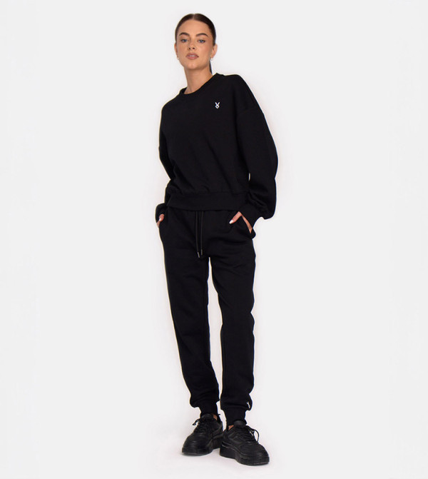 Cardio Bunny Cardio Bunny - BLACK Track Pants & Joggers