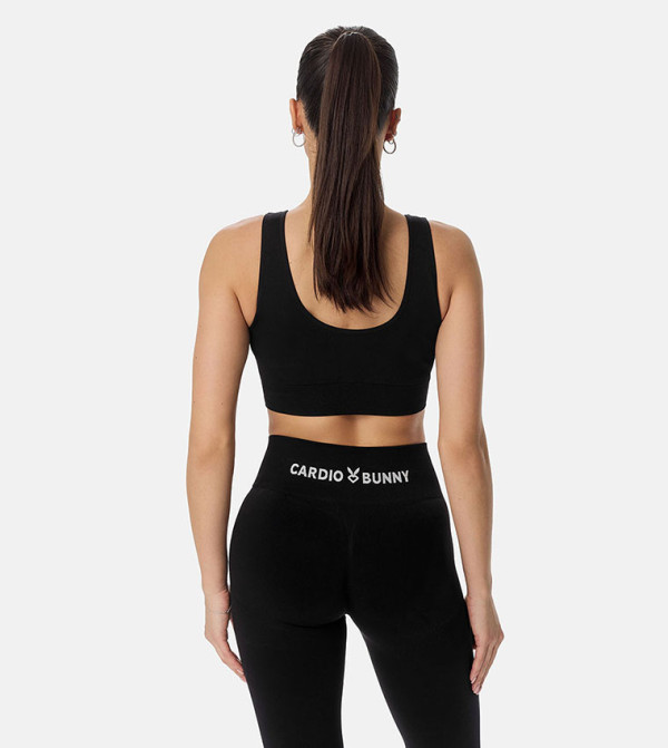 Cardio Bunny Cardio Bunny - BLACK Sports Bras