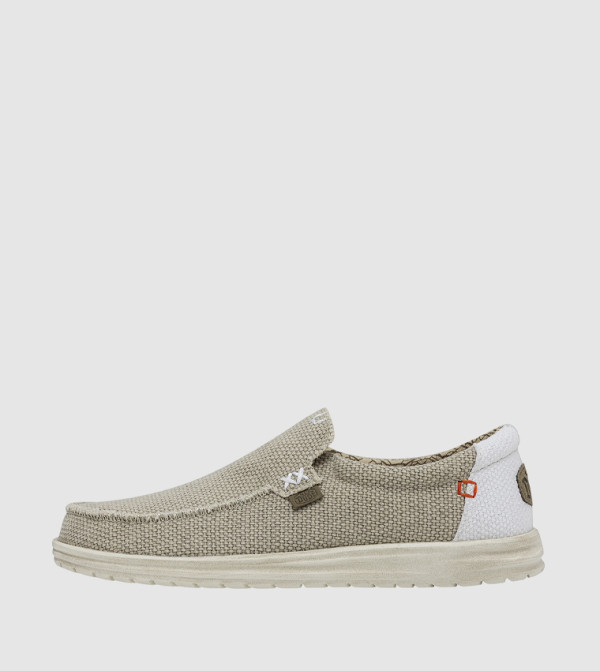HEY DUDE HEY DUDE - Beige Casual Slip-ons