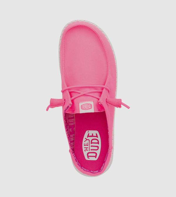 HEY DUDE HEY DUDE - Pink Casual Slip-ons
