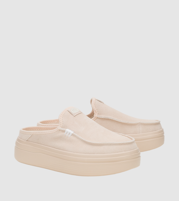 HEY DUDE HEY DUDE - Beige Casual Slip-ons