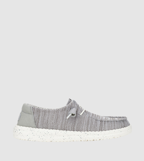 HEY DUDE  Slip-Ons - Grey Casual Slip-ons