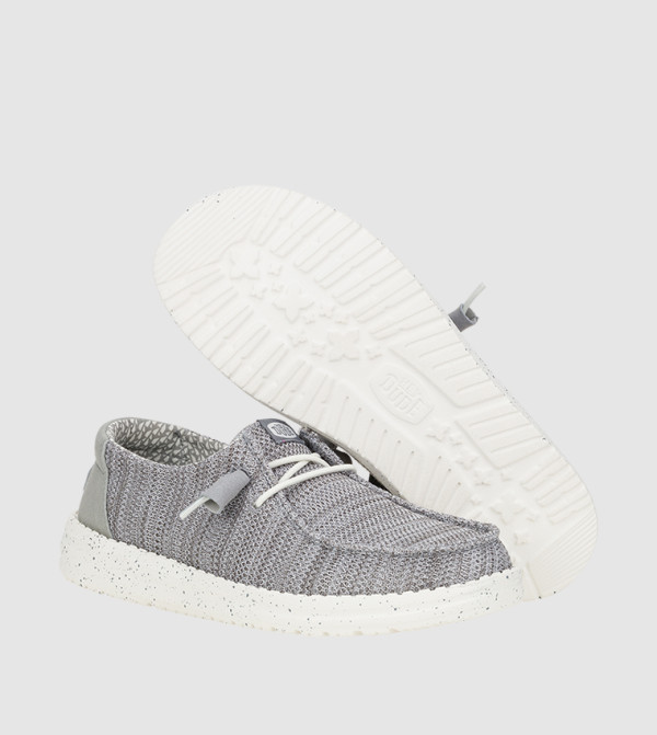 HEY DUDE  Slip-Ons - Grey Casual Slip-ons