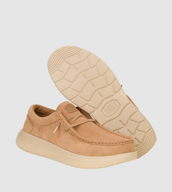 HEY DUDE  Slip-ons - Brown Casual Slip-ons