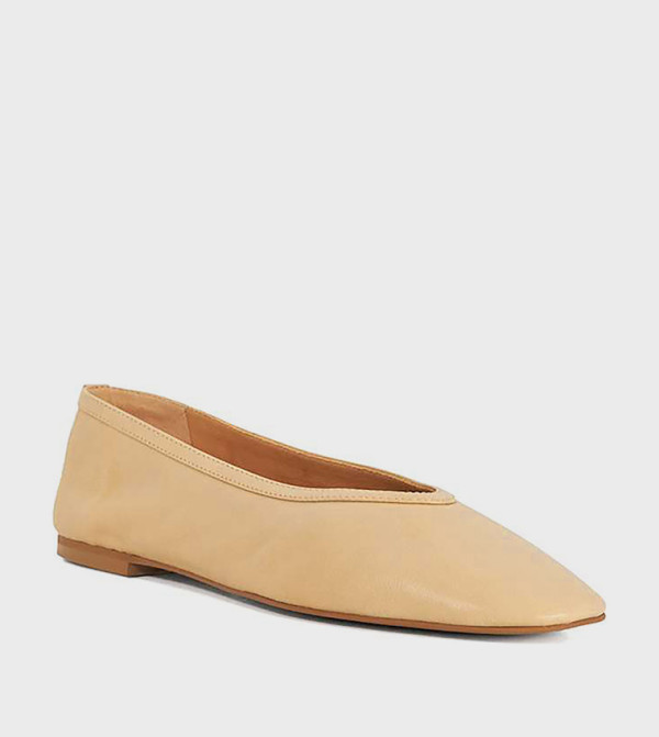 Dune London Ballerinas - Camel undefined