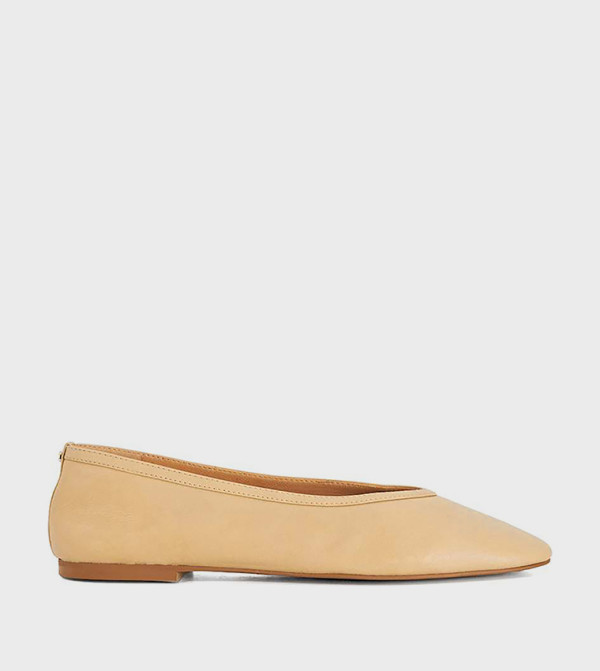 Dune London Ballerinas - Camel undefined