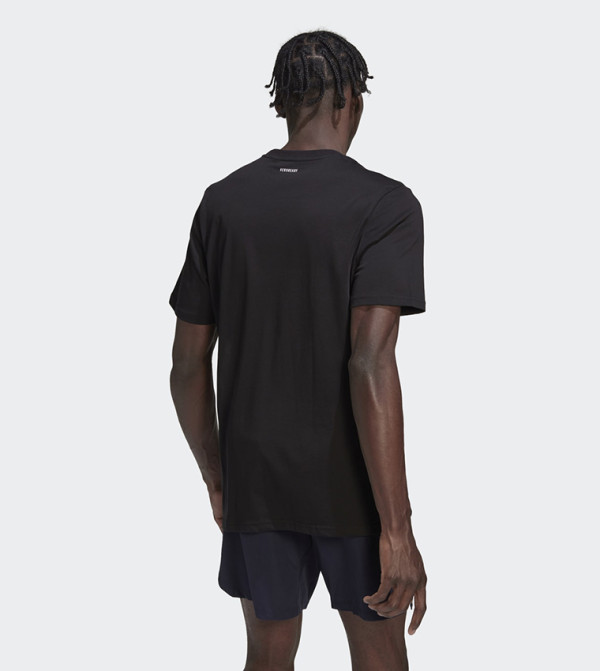 اديداس Athleisure BTU - أسود تي شيرتات