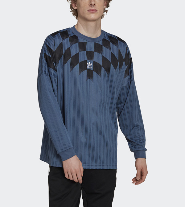 اديداس Athleisure BTU - أزرق هودي و سويتشيرتات
