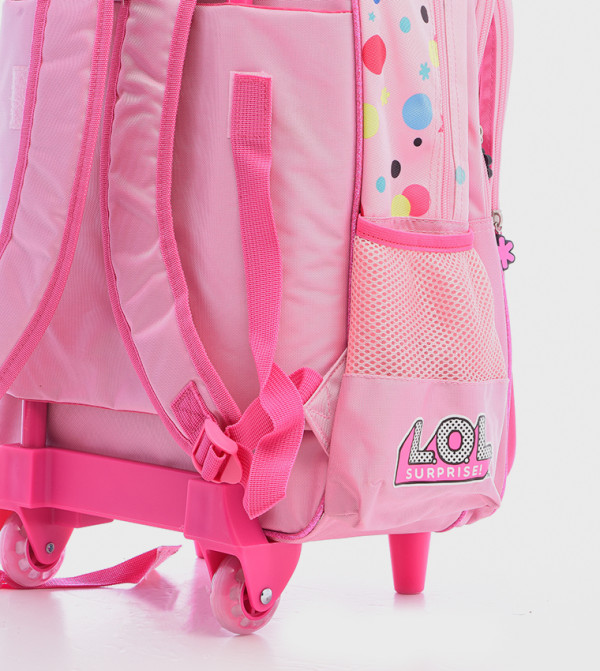 LoL  Bags - Pink Trolley Backpack Set