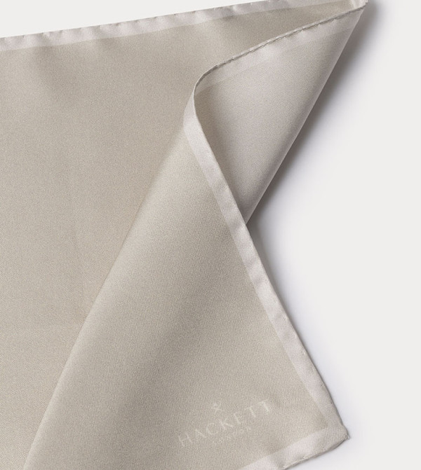 Hackett  Scarves - Beige Pocket Sqaure