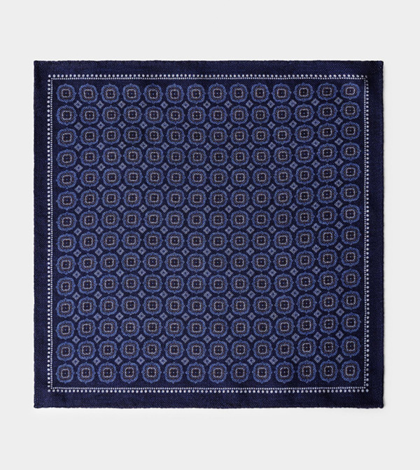هاكيت  أوشحة - كحلي Pocket Sqaure