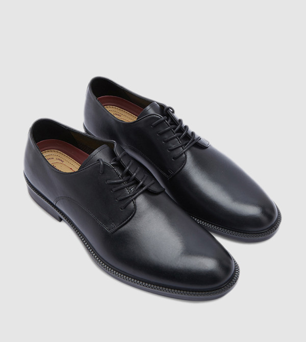 Hush Puppies  occasion-evening-polished - Black Oxford Shoes