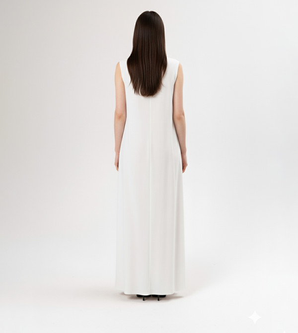 HM  - White Abayas
