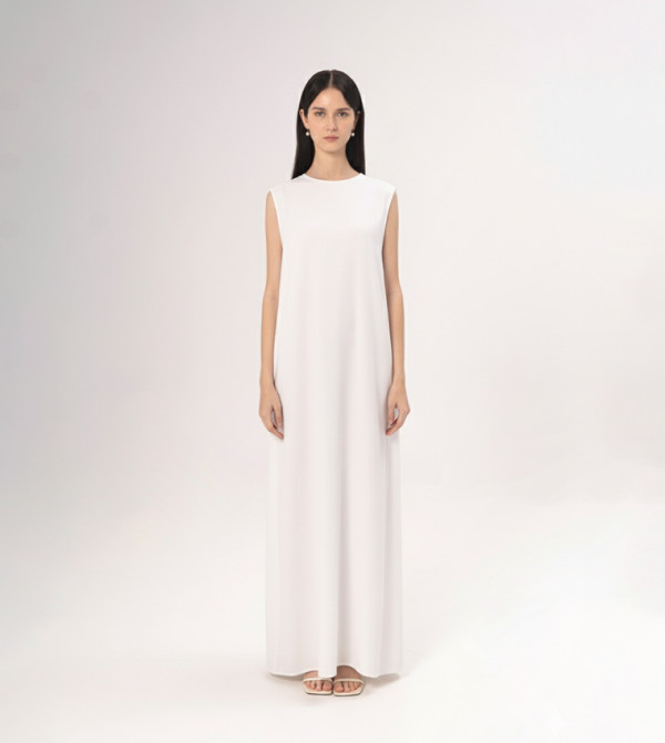 HM  - White Abayas