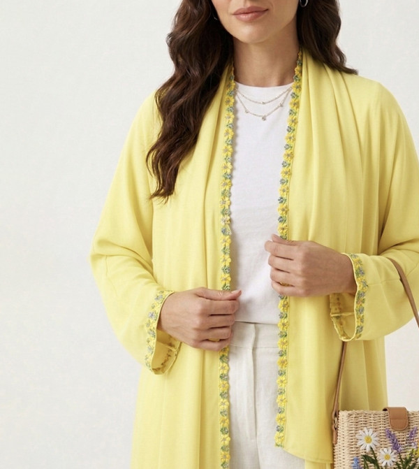 HM  Arabian Clothing - Yellow Abayas