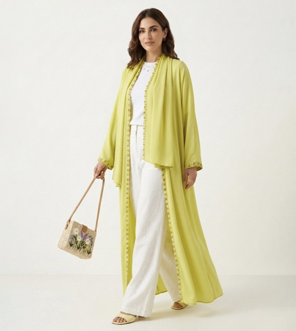 HM  Arabian Clothing - Yellow Abayas