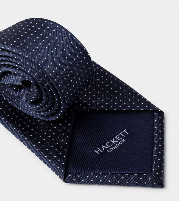 Hackett  Ties - Navy Regular Ties