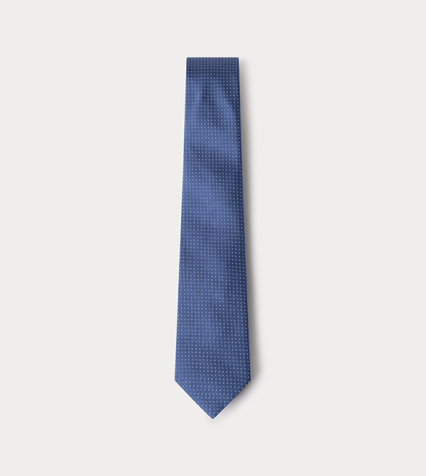 هاكيت  ربطات عنق وقفازات - أزرق Regular Ties