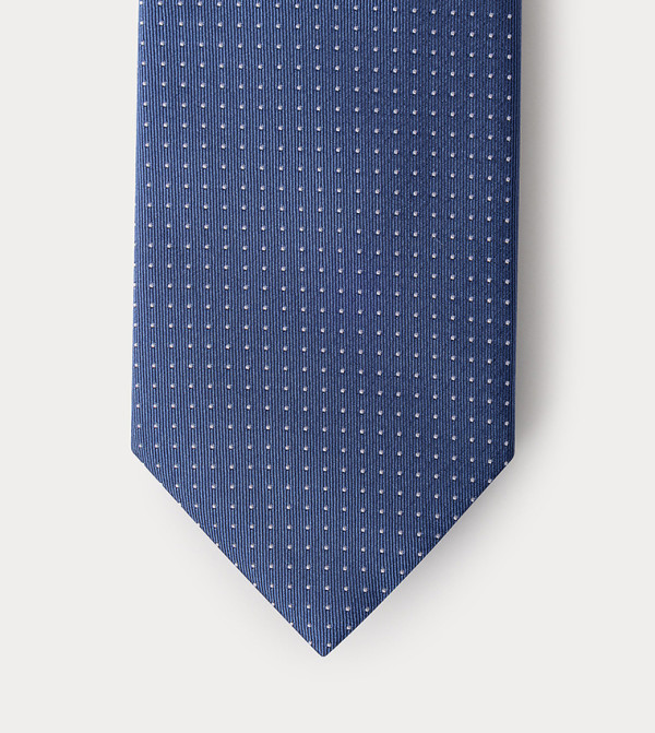 هاكيت  ربطات عنق وقفازات - أزرق Regular Ties