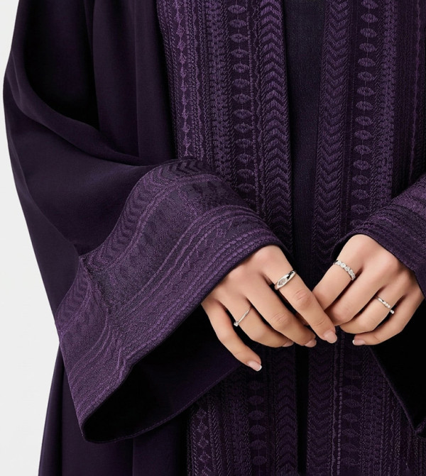HM  Abayas - Purple Abayas
