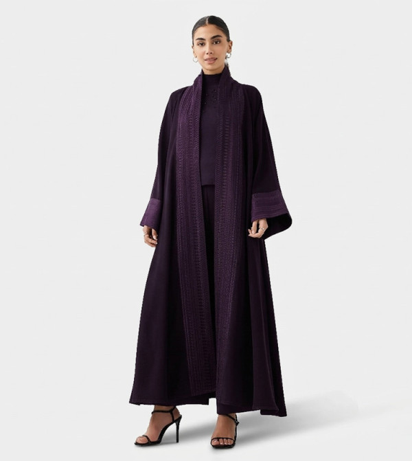 HM  Abayas - Purple Abayas