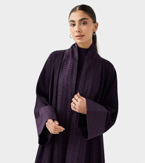 HM  Abayas - Purple Abayas