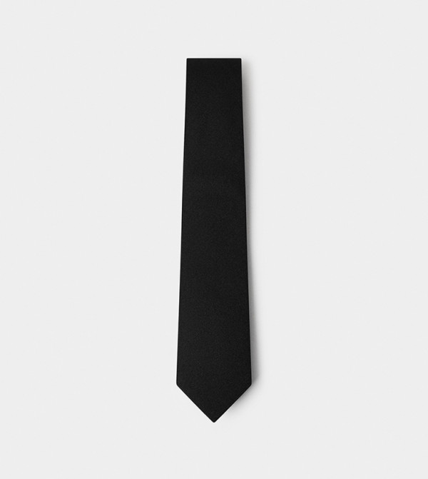 Hackett  Ties - BLACK Regular Ties