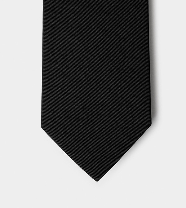 Hackett  Ties - BLACK Regular Ties