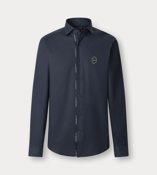 Hackett Hackett - Navy Long Sleeves