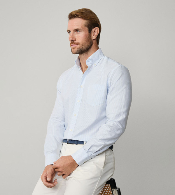 Hackett  Long Sleeves - Blue Long Sleeves