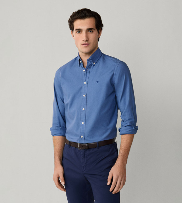 Hackett Hackett - Blue Long Sleeves