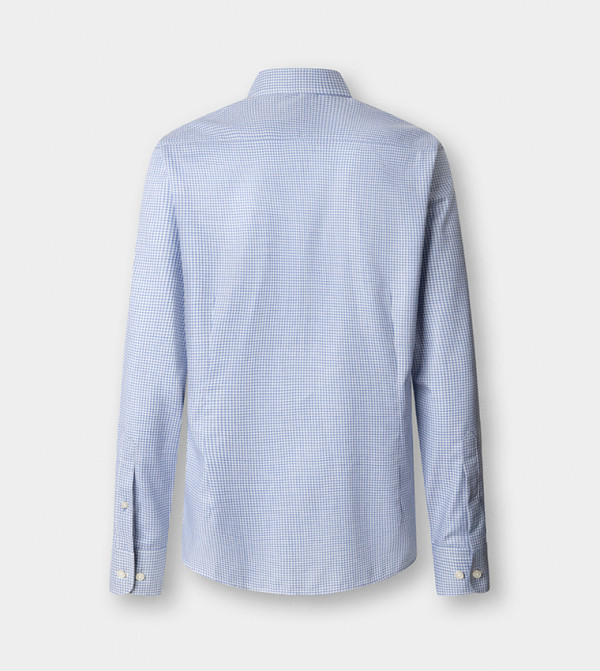 Hackett  Shirts - Blue Long Sleeves