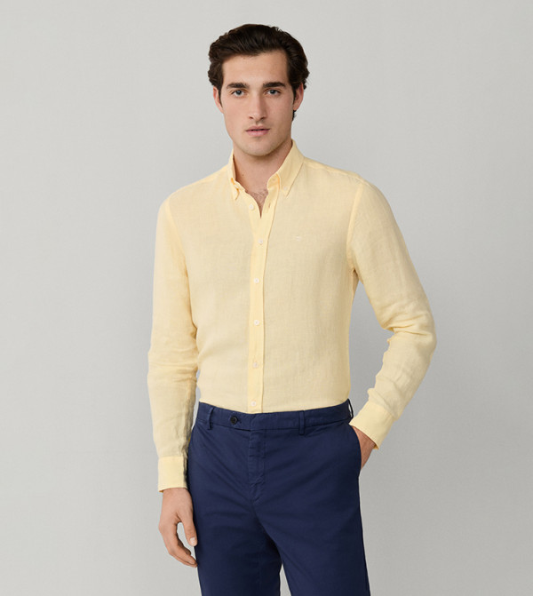 Hackett Hackett - Yellow Long Sleeves