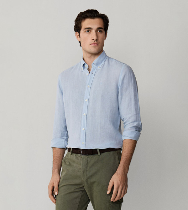 Hackett Hackett - Blue Long Sleeves
