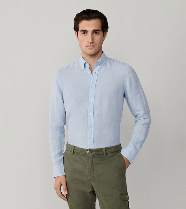Hackett Hackett - Blue Long Sleeves
