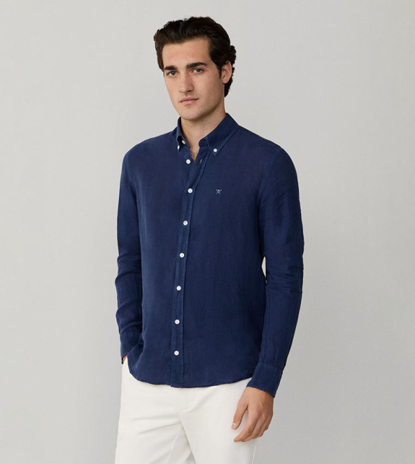 Hackett Hackett - Navy Long Sleeves