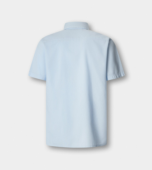 Hackett  Clothing - Blue Short Sleeves