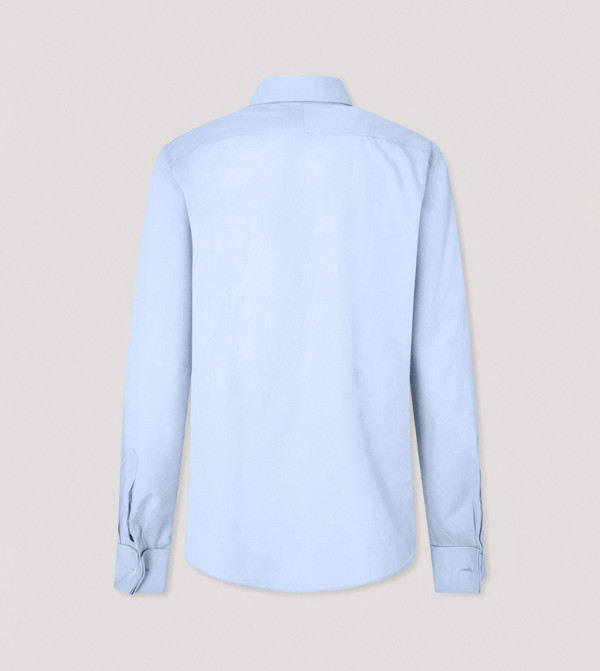 هاكيت  قمصان رسمية   - أزرق Long Sleeves